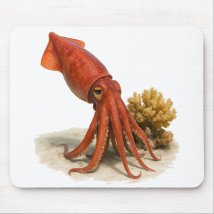 Alfombrilla De Ratón Sassy Squid sobre la patrulla