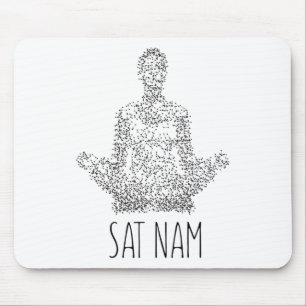 Alfombrilla De Ratón Sat Nam Kundalini Yoga para meditación de yoga