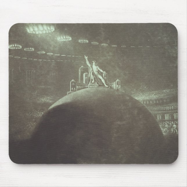 Alfombrilla De Ratón Satan que preside en el consejo infernal, 1824 (Frente)