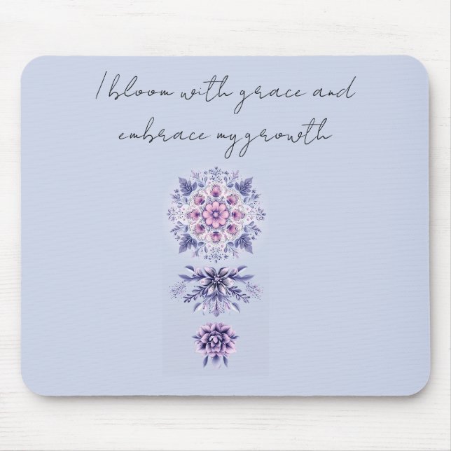 Alfombrilla De Ratón Satisfacción en la ventana Mandala Mouse Pad (Frente)
