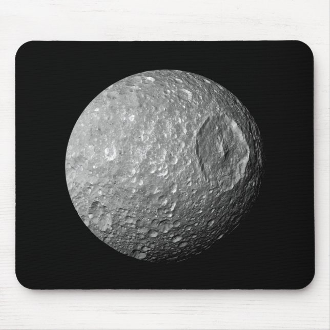 Alfombrilla De Ratón Saturn Moon Mimas (Frente)