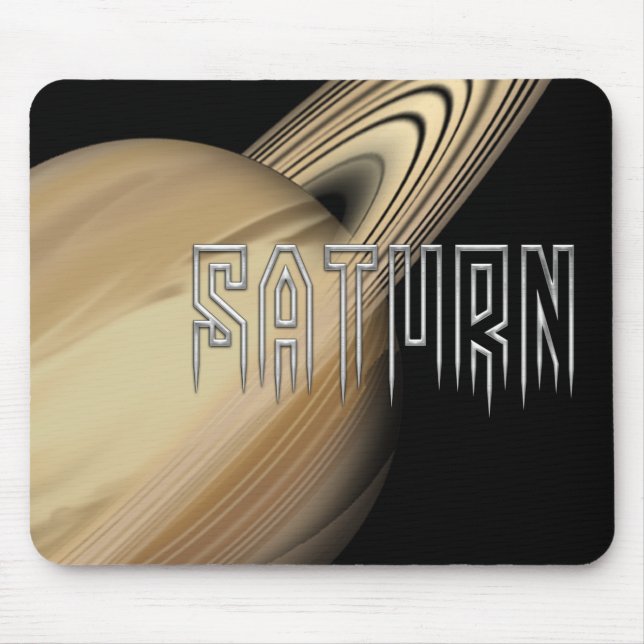Alfombrilla De Ratón Saturn Mousepad (Frente)