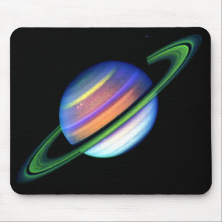 Alfombrilla De Ratón Saturn que brilla intensamente Mousepad