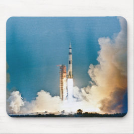 Alfombrilla De Ratón Saturn V Apollo Launch