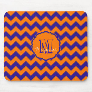 Alfombrilla De Ratón SC Chevron Mouse Pad Naranja y azul