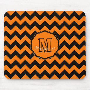 Alfombrilla De Ratón SC Chevron Mouse Pad Naranja y negro
