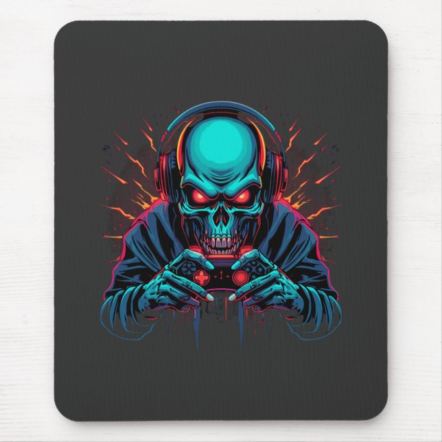 Alfombrilla De Ratón Scary Gamer Mode Active Amazing  (Frente)