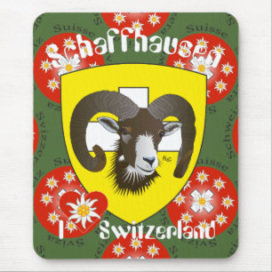 Alfombrilla De Ratón Schaffhausen - Schweiz - Suisse - Mausmatten