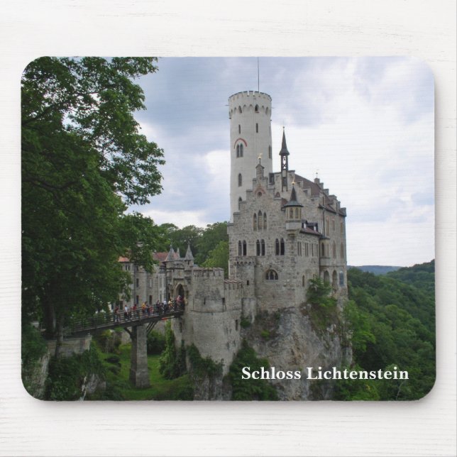 Alfombrilla De Ratón Schloss Lichtenstein Mousepad (Frente)