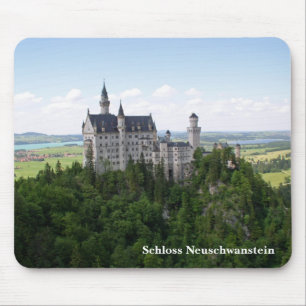 Alfombrilla De Ratón Schloss Neuschwanstein Mousepad