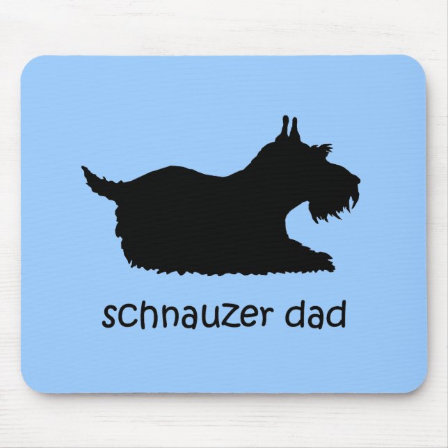 Alfombrilla De Ratón Schnauzer (Frente)