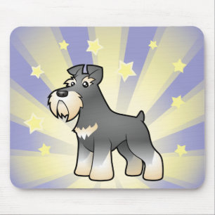 Alfombrilla De Ratón Schnauzer gigante/estándar/miniatura de poca