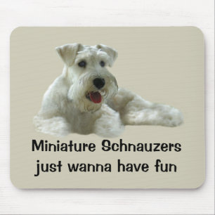 Alfombrilla De Ratón Schnauzer miniatura Mousepad