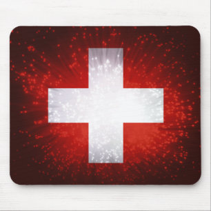 Alfombrilla De Ratón Schweiz; Bandera de Suiza