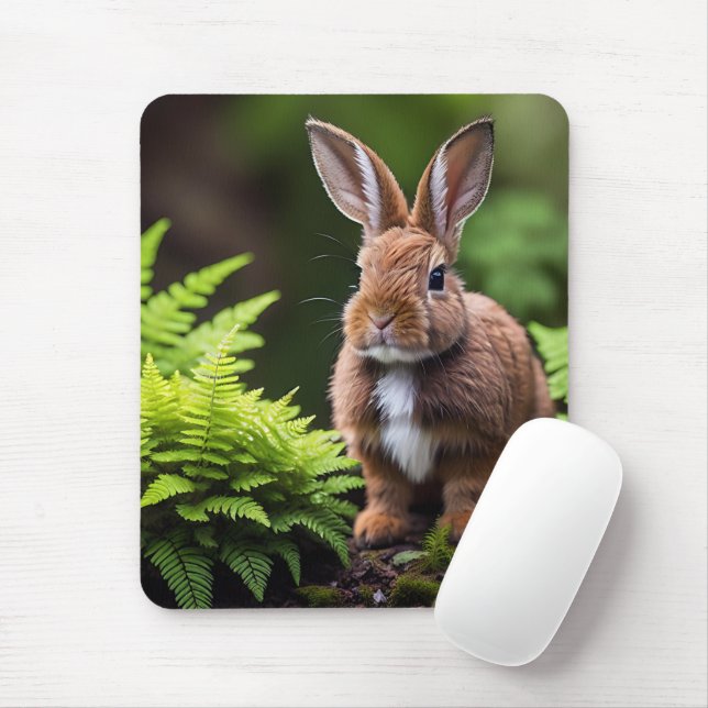 Alfombrilla De Ratón Scooby The Dwarf Bunny Rabbit, Mousepad (Con ratón)