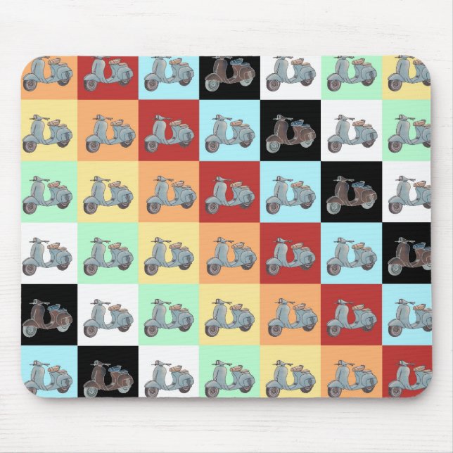 Alfombrilla De Ratón Scooters Mousepad (Frente)