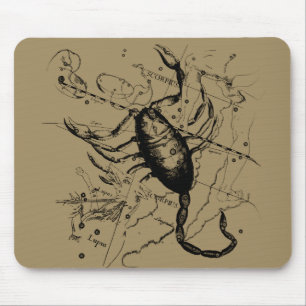 Alfombrilla De Ratón Scorpio Constellation Hevelius alrededor de 1690 V