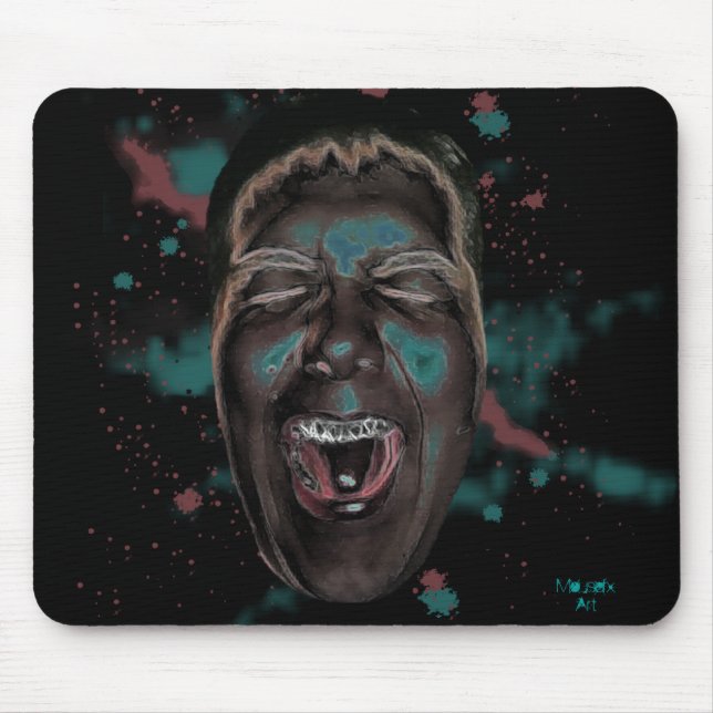 Alfombrilla De Ratón Scream Mousepad (Frente)