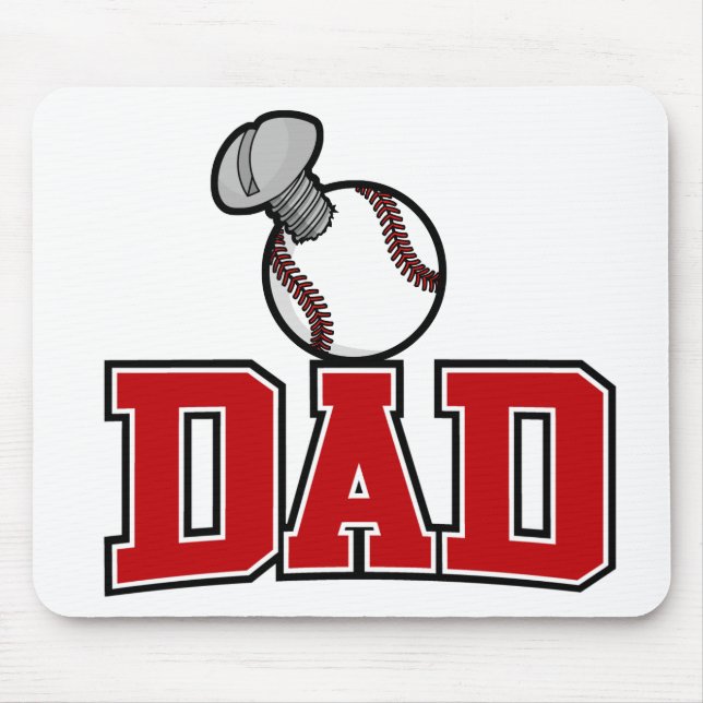 Alfombrilla De Ratón Screball Dad Mousepad (Frente)