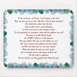Alfombrilla De Ratón Scripture, Psalm 11, Bible Verse,