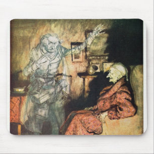 Alfombrilla De Ratón Scrooge y el fantasma de Marley
