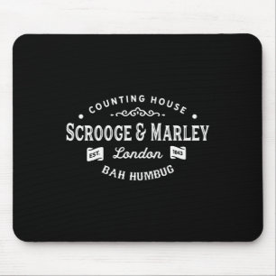 Alfombrilla De Ratón Scrooge y Marley Counting House Navidades Carol