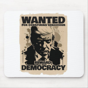 Alfombrilla De Ratón Se busca Poster a Donald Trump, conde Georgia