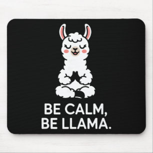Alfombrilla De Ratón Sé Calma Sé Llama Meditación Yoga _1