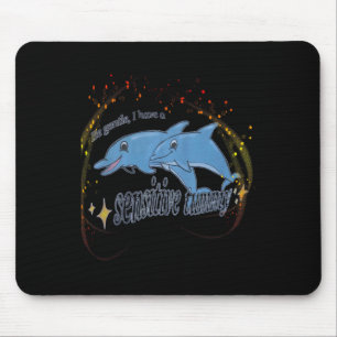 Alfombrilla De Ratón Sé Gentil Tengo Un Estómago De Tummy Sensible