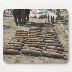 Alfombrilla De Ratón Se identifican e inventarian artefactos explosivos