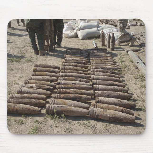 Alfombrilla De Ratón Se identifican e inventarian artefactos explosivos (Frente)