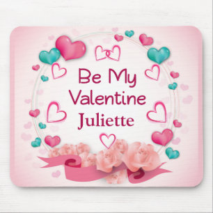 Alfombrilla De Ratón Sé mi Mousepad personalizado de San Valentín