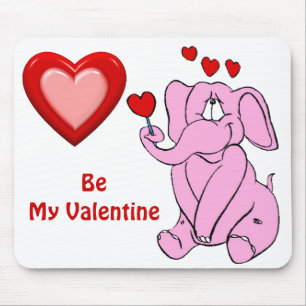 Alfombrilla De Ratón Sé mi Valentine Mousepad