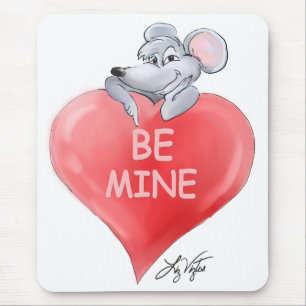 Alfombrilla De Ratón Sé mío Valentine Mousepad