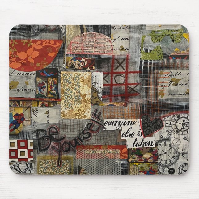 Alfombrilla De Ratón Sé tu propia almohadilla para el ratón (Frente)