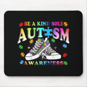 Alfombrilla De Ratón Sé una especie de autismo, entereza, zapatillas de