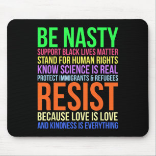 Alfombrilla De Ratón Sea desagradable resistirse a la ciencia de los de