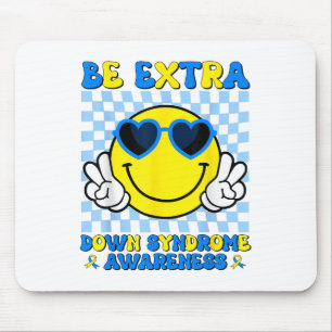 Alfombrilla De Ratón Sea Extra Smile Face Down Awareness Kids