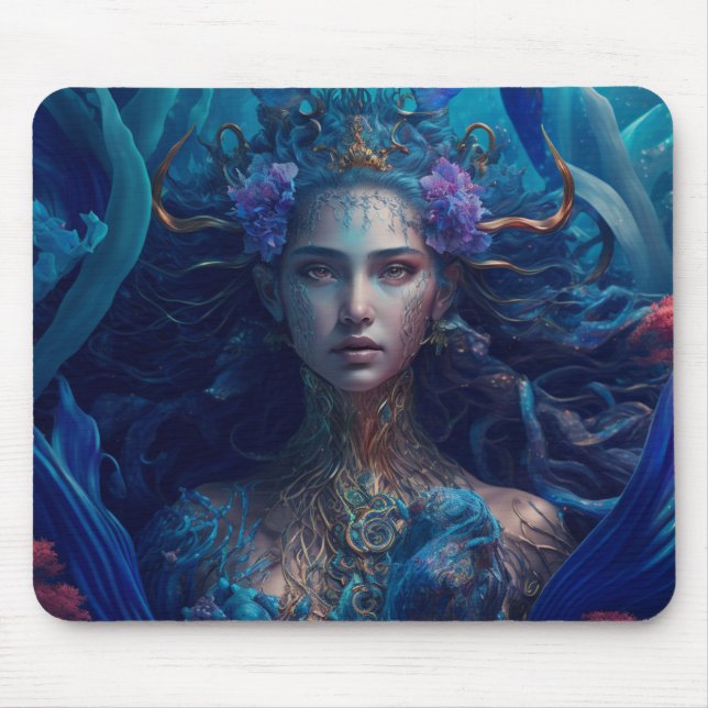 Alfombrilla De Ratón Sea Goddess Mousepad (Frente)