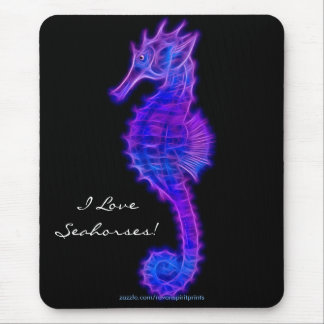 Alfombrilla De Ratón SEA-HORSE Fractal Art Mousepad