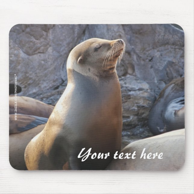 Alfombrilla De Ratón Sea Lion Mousepad (Frente)