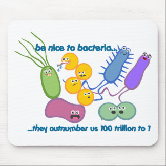 Alfombrilla De Ratón Sea Niza a las bacterias