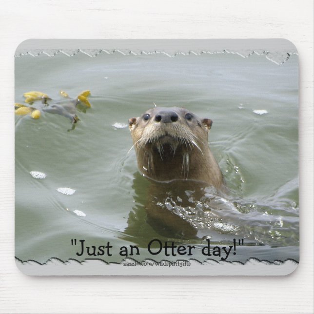 Alfombrilla De Ratón Sea Otter Mousepad (Frente)