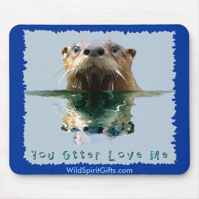 Alfombrilla De Ratón SEA OTTER Mousepads (Frente)