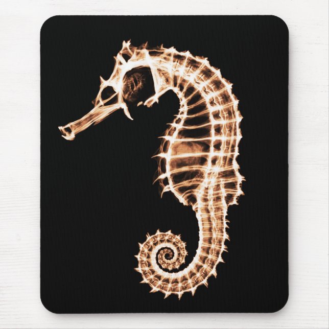 Alfombrilla De Ratón Seahorse de la radiografía - Mousepad (Frente)