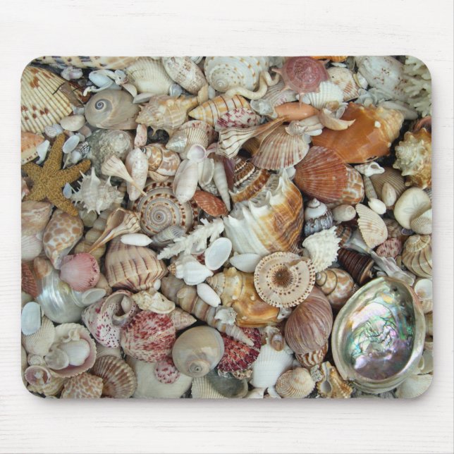 Alfombrilla De Ratón Seashell Mousepad (Frente)