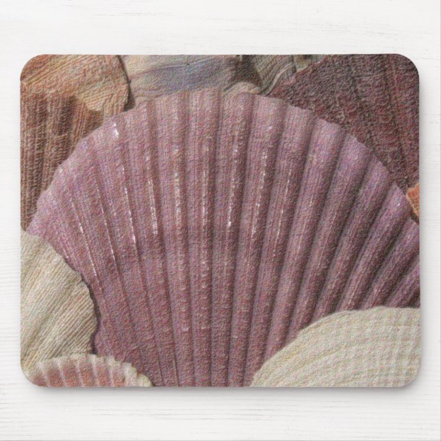 Alfombrilla De Ratón Seashells Mousepad (Frente)