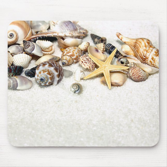 Alfombrilla De Ratón Seashells Mousepad (Frente)