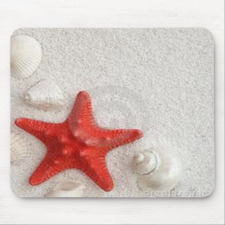 Alfombrilla De Ratón seashells y estrellas de mar