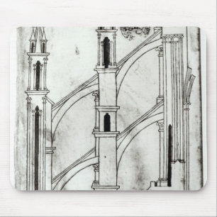 Alfombrilla De Ratón Sección de la pared y del arco